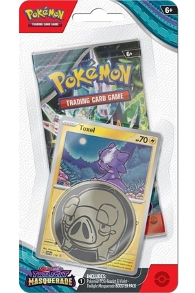 Twilight Masquerade - Checklane Blister - Toxel - Pokemon TCG